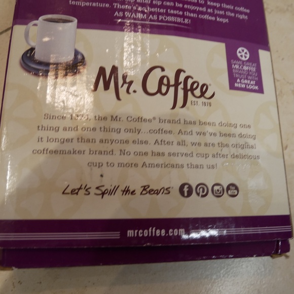 Mr. Coffee Mug Warmer NIB~ - Picture 5 of 9